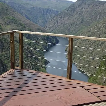 At Casa Sil Sober, Ribeira Sacra アパート Sober